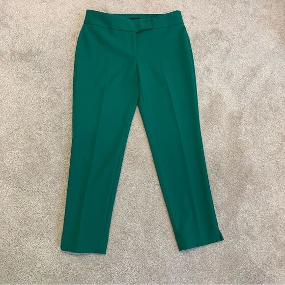 TALBOTS Signature emerald green pants Sz 8 - Picture 10 of 10